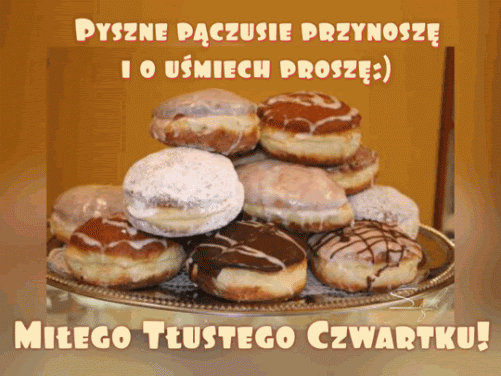 Pyszne pączusie przynoszę